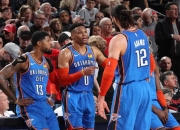 米兰捕鱼-开拓者不敌雷霆：威少砍下三双领队狂胜