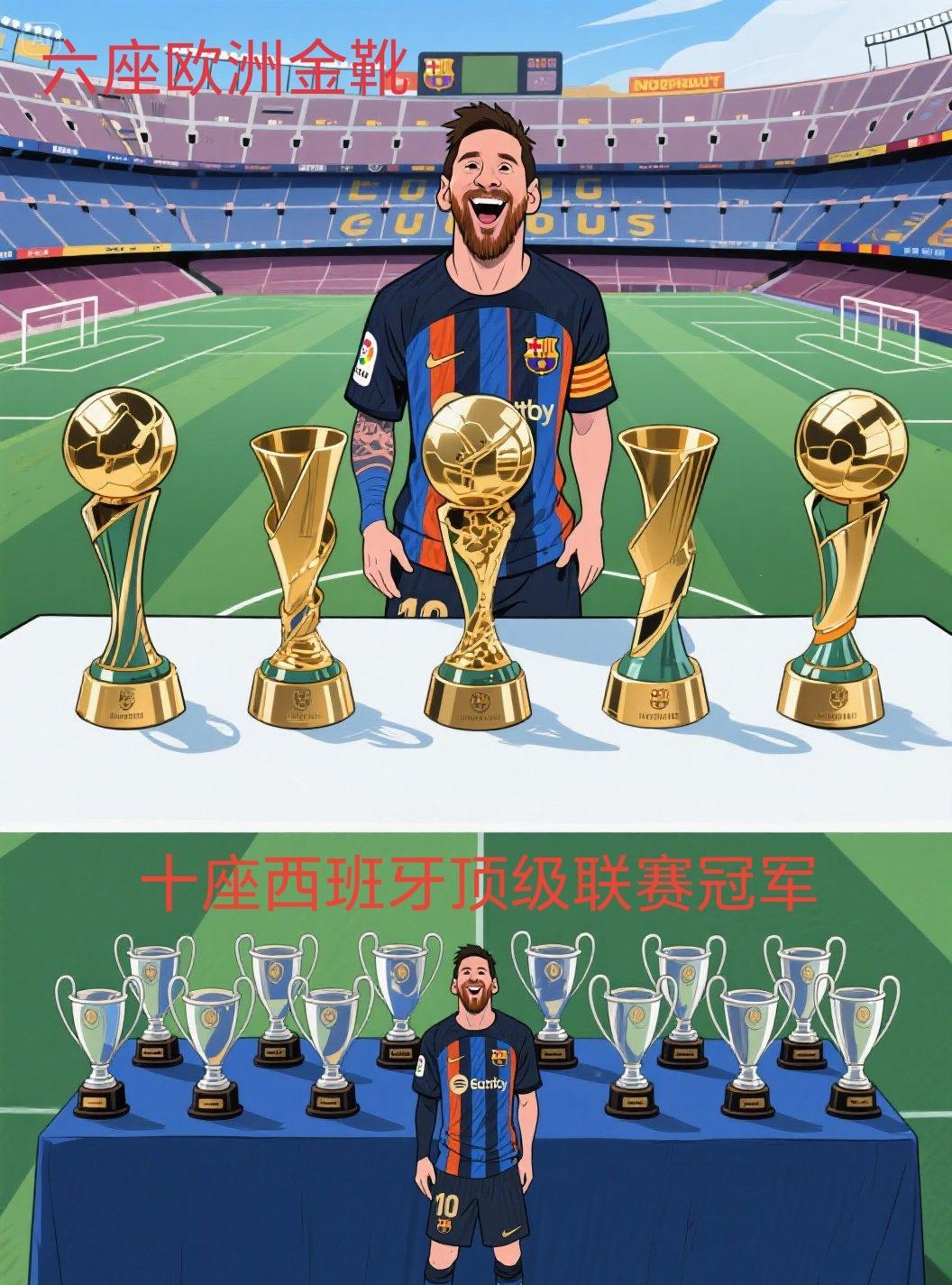 包含梅西和C罗领衔拜仁慕尼黑队夺得德甲冠军的词条