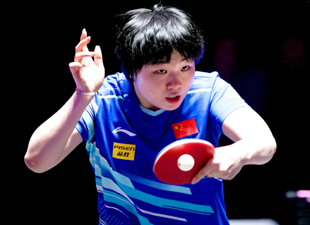 韩国选手在乒乓球女子单打冠军