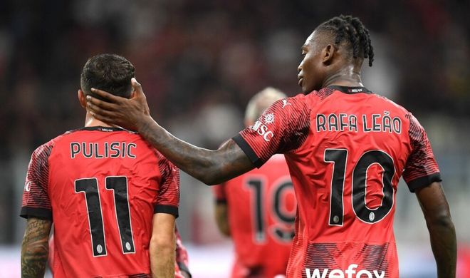 关于击败AC米兰，小组第一悬念大增的信息